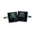 Viking helmet with Axes Design Cufflinks