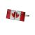 Distressed Canada Split Flag Cufflinks