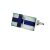 Finland Distressed Split Flag Cufflinks