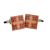 Funky Retro Squares Pattern Cufflinks