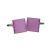 Pale Pink & White Polka Dot Cufflinks