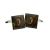 Steampunk  Keyhole and Cogs Cufflinks