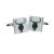Owl Bird Merged into a Stags Head Cufflinks