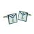 Apron Style Jr Deacon Masonic Cufflinks