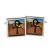 Egyptian Ankh Ambient Cufflinks