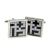 Crossword Puzzle Cufflinks
