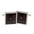 Cufflinks Royal Stewart Scottish Tartan with Masonic (no G) design