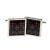 Cufflinks Royal Stewart Scottish Tartan with Masonic G design