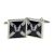 Cufflinks Scottish Saltire Flag with Thistle design