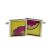 Retro Cartoon Style Donut Cufflinks