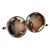 Briar Wood Pieces Encapsulated Cufflinks