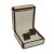 Bronze Jet Acrylic Insert Exclusive Cufflinks