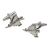 Typhoon Fighter Aircraft Aeroplane RAF Cufflinks