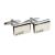 3 Crystal Ingot Fold Style Cufflinks