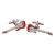 Red Guitar Cufflinks