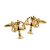 Gold plated Scales of Justice Cufflinks Lawyer, Masonic, Judge Solicitor Barrister