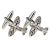 Spitfire with crystal Aeroplane Aircraft War RAF Cufflinks