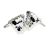 Bulldog Head Dog Pet Cufflinks