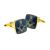 Blue & Gold Plated Masonic Cufflinks No G