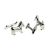 Dog & Bone Chain link Pet Cufflinks