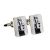 Easter Island moai statue head design cufflinks