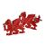 Wales Red Welsh Dragon Cufflinks