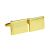 Plain Gold Rectangle Cufflinks (engravable 20 x 15mm)