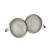 Encapsulated Salt 8th Anniversary Cufflinks