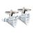 White Badminton Shuttlecock Cufflinks