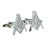 Masonic Regalia Cufflinks - with G
