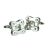 Cycle Bike Bicycle Gear Chain Links Cufflinks