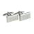 10th Anniversary Tin Ingot Design Cufflinks