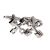 Twin Pistons Design Cufflinks