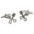 Twin Pistons Design Cufflinks