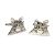 Drumkit Music Instrument Drummers Cufflinks