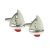 Red Keel Yacht Sailing Sailors Cufflinks
