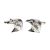 American Eagle Head Bird Cufflinks