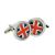 Union Jack Flag Coin Cufflinks