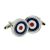 RAF Enamelled Roundel MOD target Design Cufflinks
