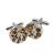 Round Amber Diamante Cufflinks NOW 33% OFF previous cost