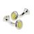 Yellow Fixed Bar Classic Cufflinks