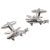 Helicopter With Two Propellers Cufflinks