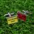 Red and Yellow Cards Football Sport Cufflinks
