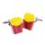 Coloured French Fries Chips Cufflinks