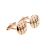 Rose Gold Gear Stick Cufflinks
