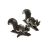 English Made Squirrel Pewter Cufflinks