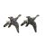 English Made Mallard Duck In Flight Pewter Cufflinks