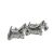 English Made Scottish Terrier Pewter Cufflinks