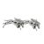 English Made Greyhound Pewter Cufflinks
