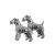 English Made Fox Terrier Pewter Cufflinks